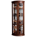 Howard Miller Chancellor corner curio cabinet